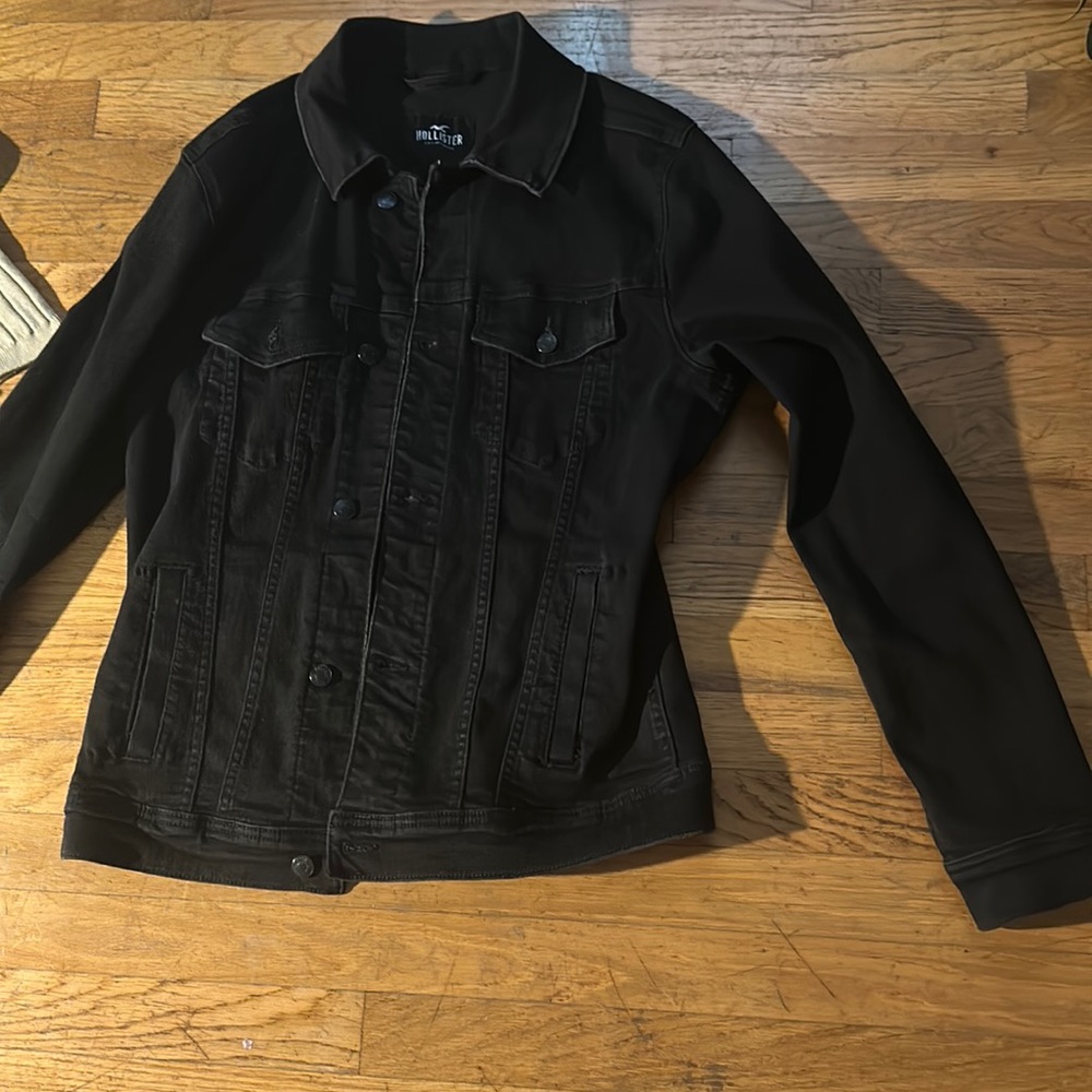 Hollister Jean jacket size large